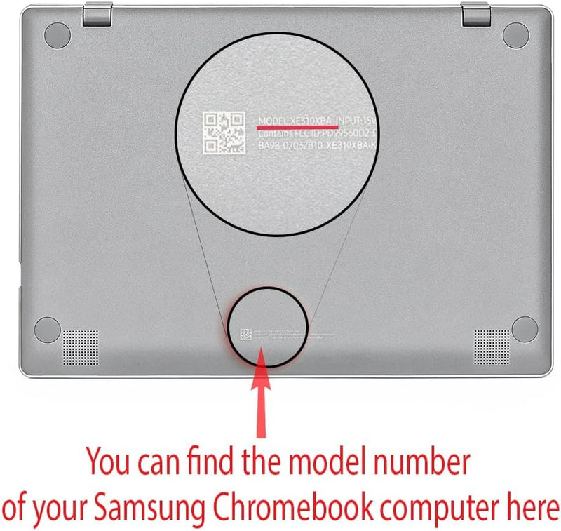 mCover Hartschalen-Schutzhülle Kompatibel mit Samsung Chromebook 4 XE310XBA Serie 2020 29,5 cm (11,6