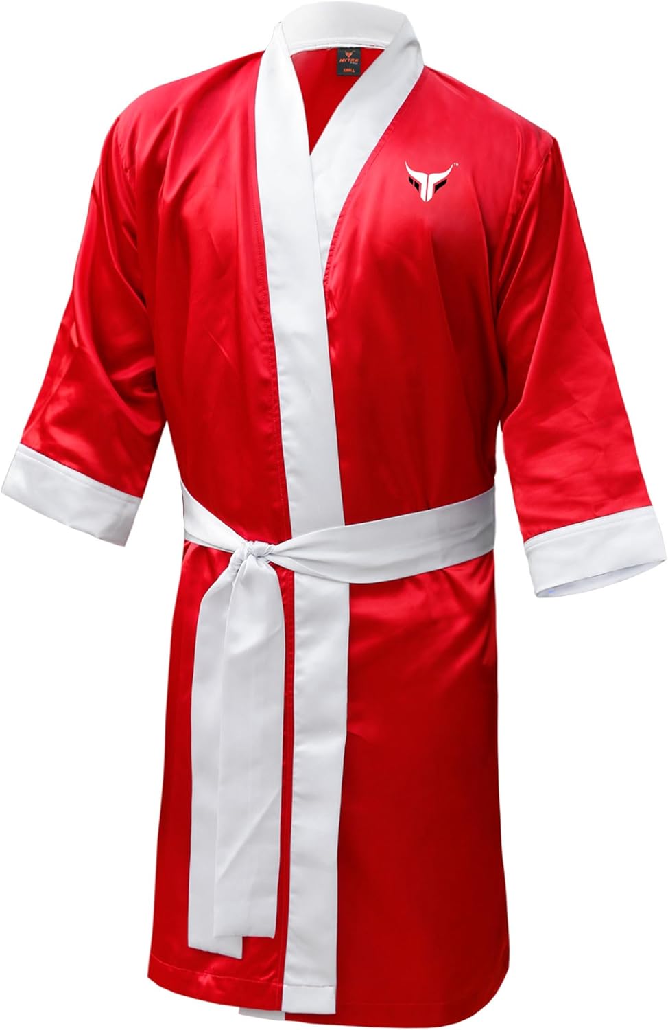 Mytra Fusion Boxing Robe Training Robe Personalized Muay Thai Gown, M Rot