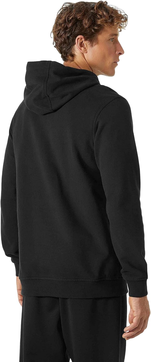 Helly Hansen Herren Hh Logo Hoodie Sweatshirt mit Kapuze (1er Pack) Schwarz S Buchstabenmuster, Schw