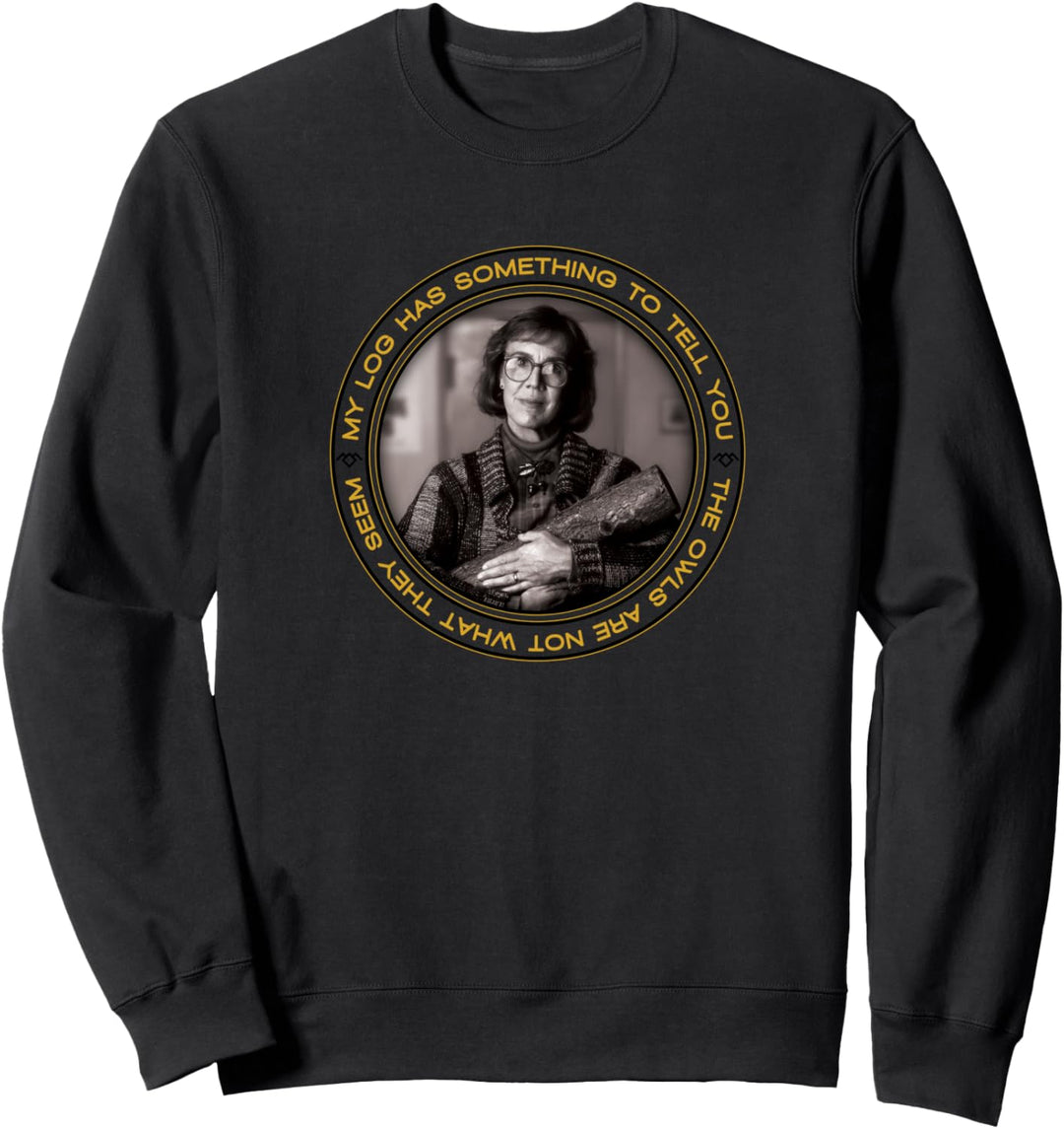 Twin Peaks Log Lady Has Something To Tell You Sweatshirt