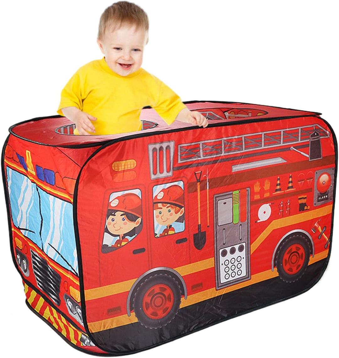 Pop-Up-Zelt für Kinder, 112 x 70 x 74 cm, faltbares Autozelt, atmungsaktives Spielzelt mit Rolltür u