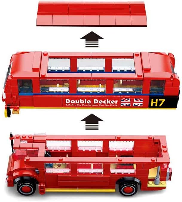 Sluban M38-B0708 London Bus, Multi Colou