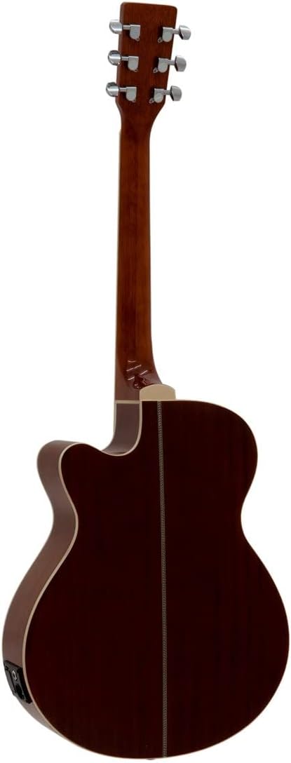 DIMAVERY AW-400 Westerngitarre, sunburst | Western-Gitarre mit Cutaway