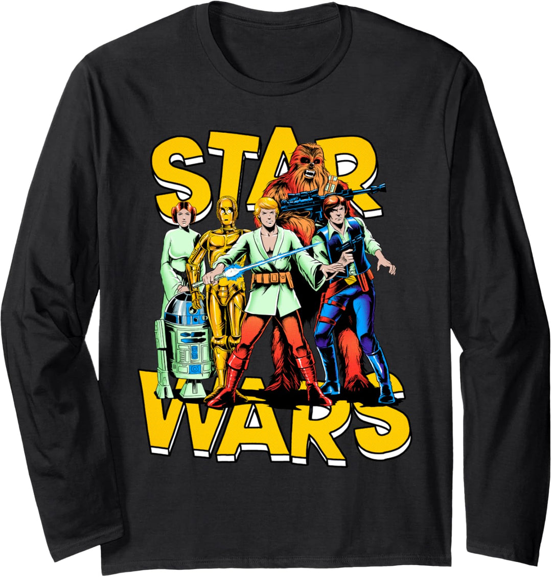 Star Wars Transparent Rebels Langarmshirt