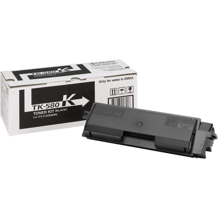 Kyocera 1T02KT0NL0 TK-580K Tonerkartusche 3.500 Seiten, schwarz