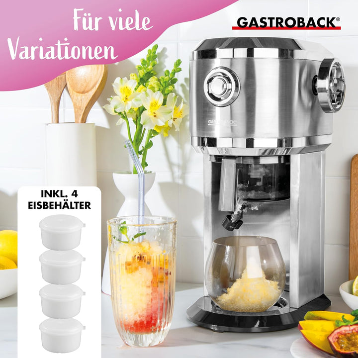 GASTROBACK 42905 Design Ice Shaver, Edelstahl