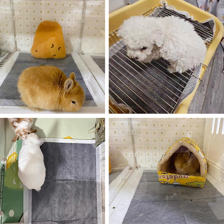 Einweg Meerschweinchen Käfig Einlagen wasserdichte PIPI Pads für Meerschweinchen Kleintiere Einstreu