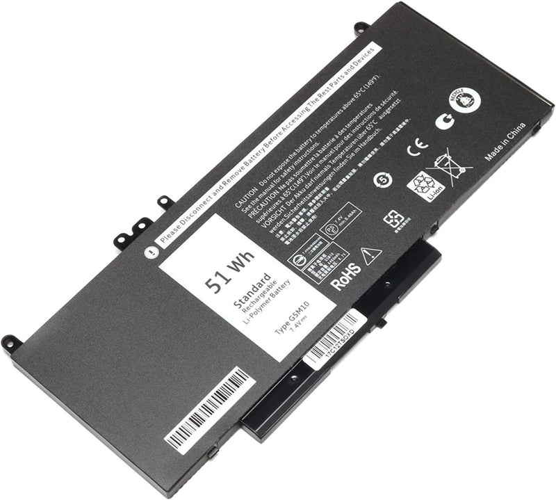 ASKC 51WH G5M10 Laptop Akku für Dell Latitude E5450 E5550 Notebook 15.6" Series 8V5GX R9XM9 WYJC2 1K