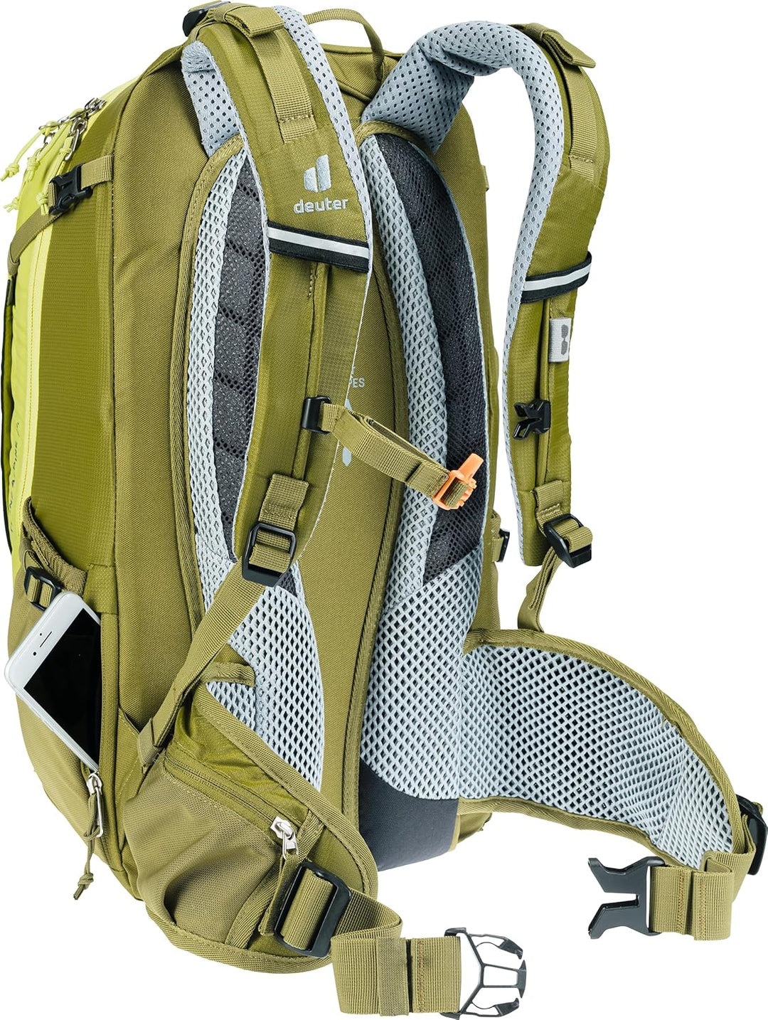 deuter Herren Trans Alpine 24 Fahrradrucksack (1er Pack) 24 L Sprout-cactus, 24 L Sprout-cactus