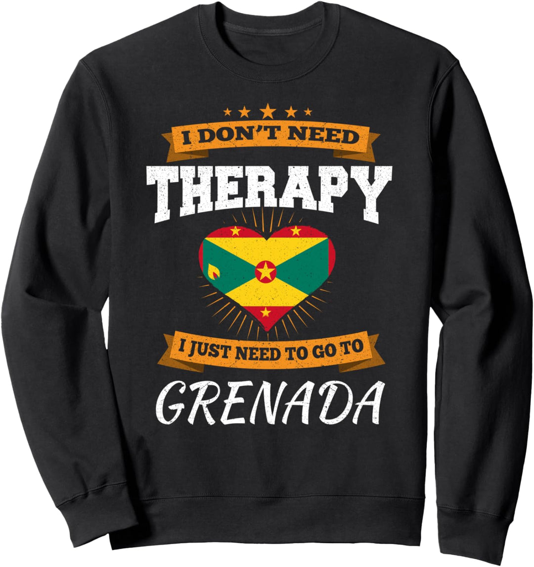 Grenada Flagge I Lustiger Grenada Urlaub I Grenada Sweatshirt