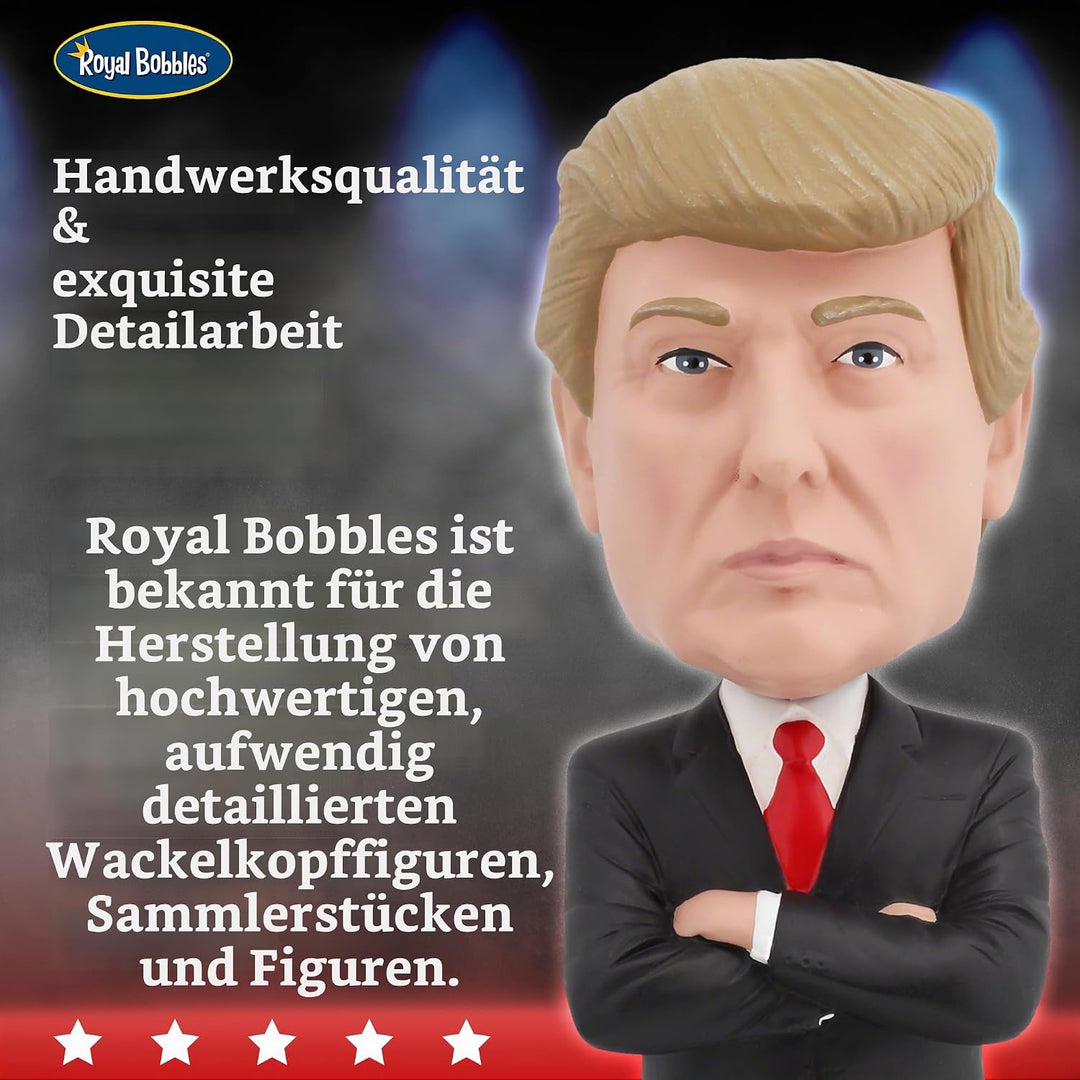 Royal Bobbles - Wackelkopffigur Donald Trump