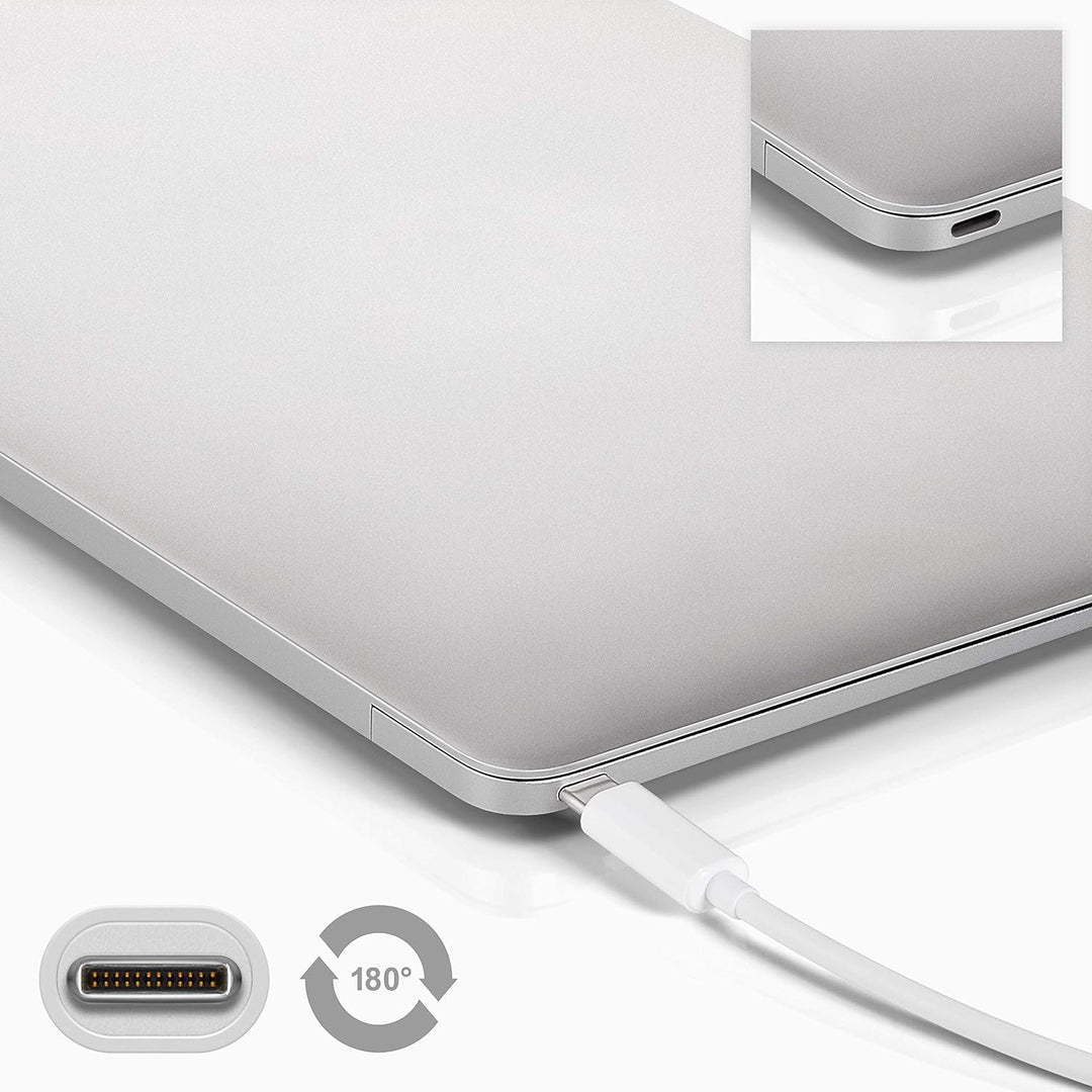 Goobay 62110 USB-C Stecker auf HDMI-Buchse, PD, weiss, extra USB-C Buchse USB-C > HDMI, USB-C > HDMI