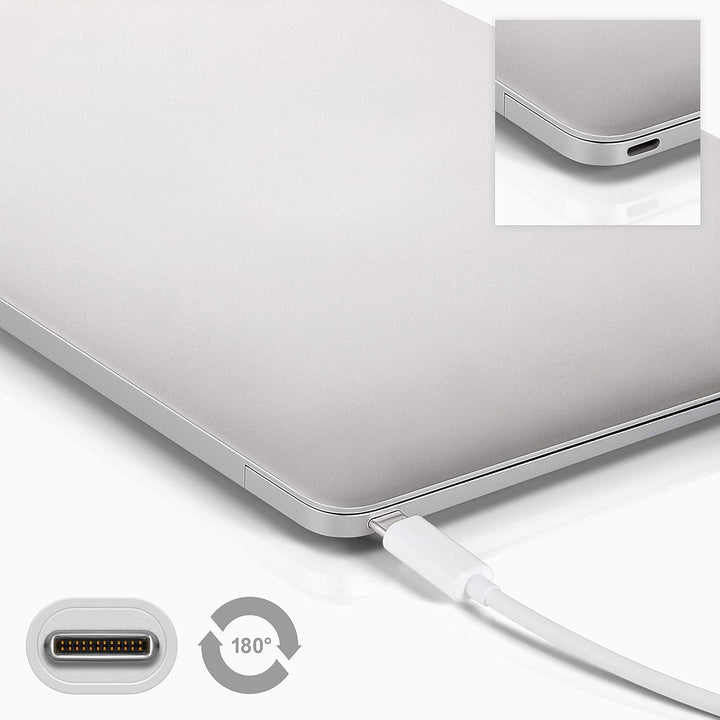 Goobay 62110 USB-C Stecker auf HDMI-Buchse, PD, weiss, extra USB-C Buchse USB-C > HDMI, USB-C > HDMI