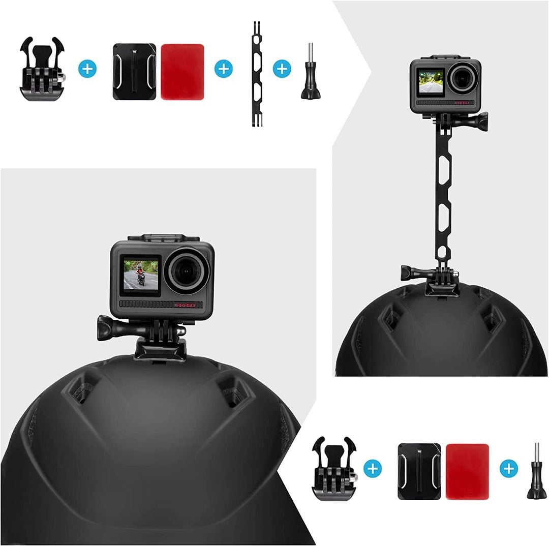 AKASO Action Cam Motorrad-Set kompatibel mit EK7000/EK7000 Pro/Brave 4/Brave 4 pro/Brave 7 LE/Brave