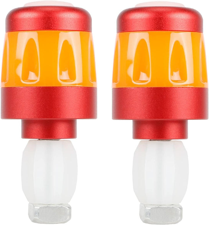 Fututech LED-Lenkerleuchte, wasserdicht, für Elektroroller, Lenkerstopfen für Xiaomi, Blinker, wiede