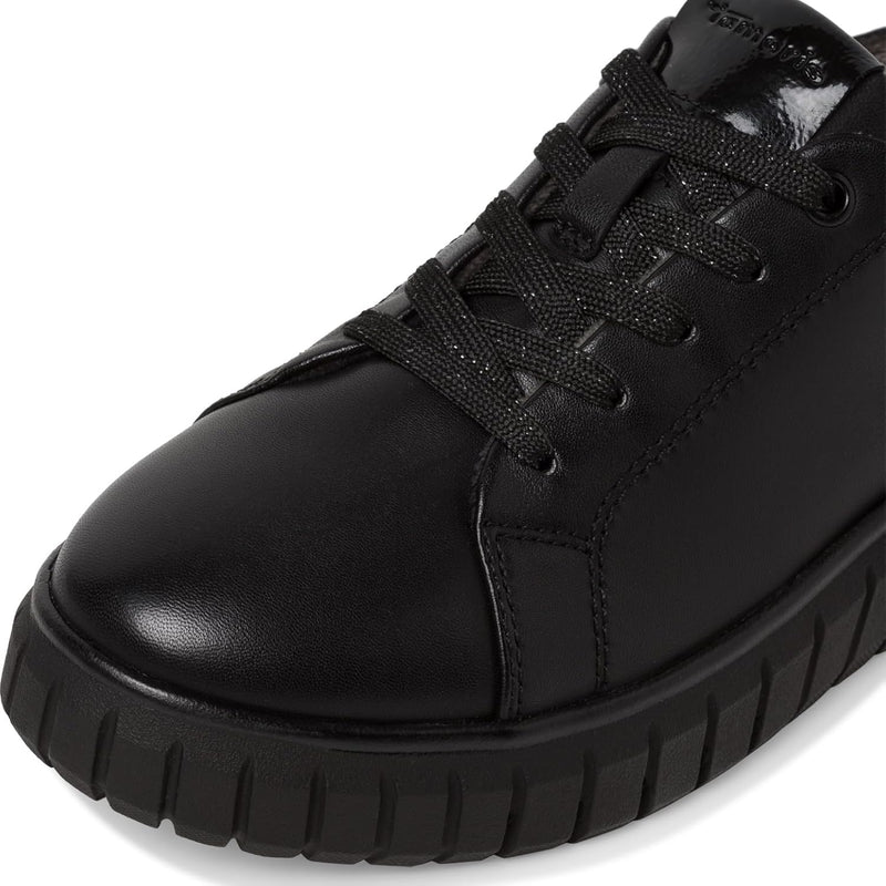 Tamaris Damen 8-83721-41 Sneaker 40 EU Black Nappa, 40 EU Black Nappa