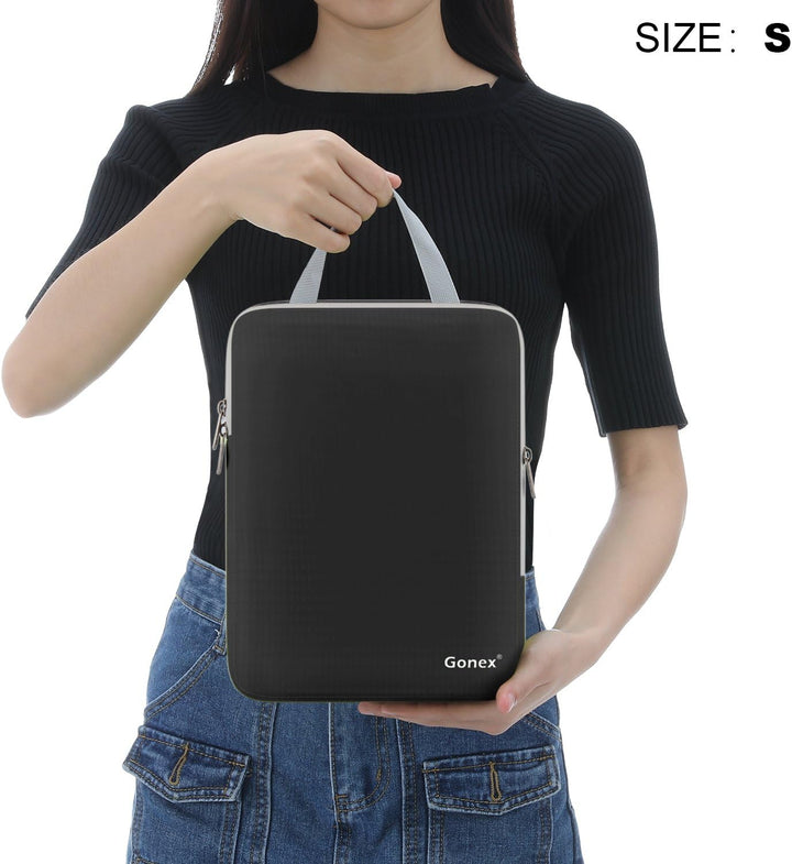 Compression Packing Cubes 3/4er Set, Gonex Kleidertaschen 4-teilig Verpackungswürfel, Kleidertaschen