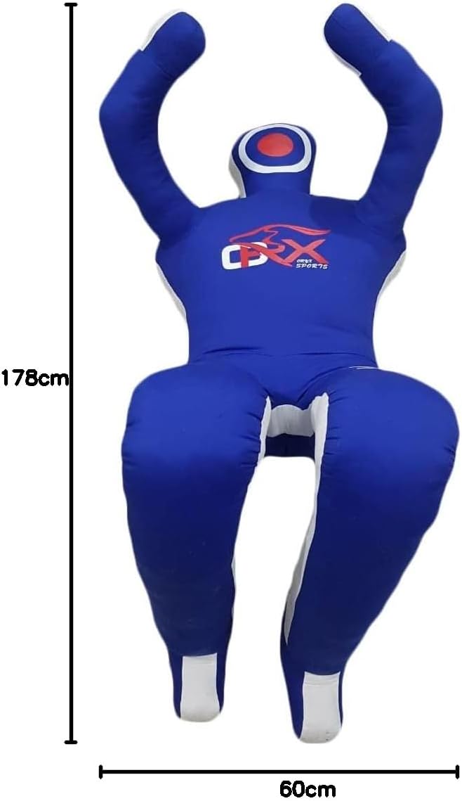 MMA Grappling Dummy Judo Boxsack, MMA BJJ Jiu Jitsu, Sitzposition Hände vorne (unbefüllt, Canvas) 70