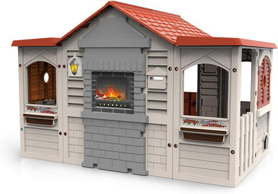 Chicos - Le Chalet Spielhaus | Gartenhaus Kinder für Jungen und Mädchen ab 2 Jahren | Spielhaus Kind