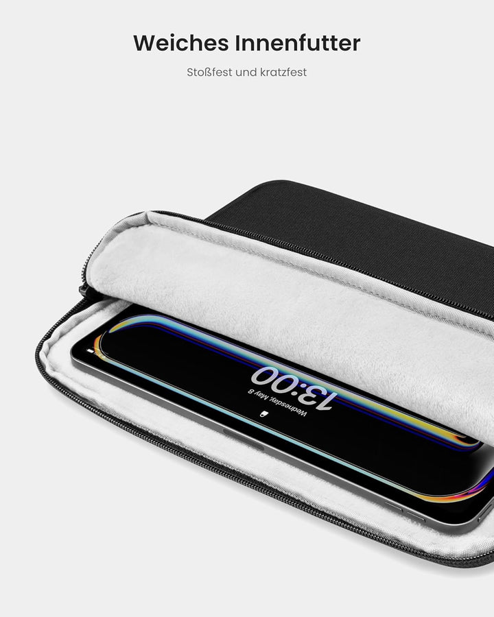tomtoc Slim Tablet Tasche Hülle für 13 Zoll iPad Pro M4 OLED 2024, 13 Zoll iPad Air M2 2024, 12,9 Zo