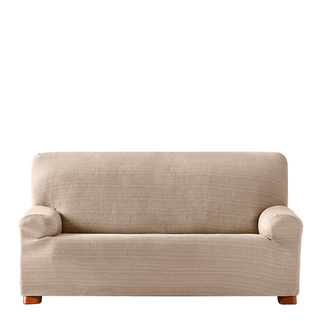Eysa Aquiles elastisch Sofa überwurf 3 sitzer Farbe 00-Ecru, Polyester-Baumwolle, 37 x 29 x 9 cm 37