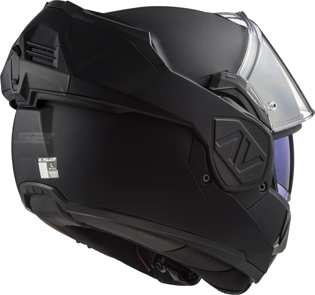 LS2, Modularhelme motorrad ADVANT NOIR, XL XL BLACK FULL MAT, XL BLACK FULL MAT