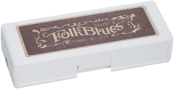 Tombo 797327 Mundharmonika Folk Blues MKII, Major Diatonic, 10 Kanzellen, G-Dur Folk Blues MKII G-Du