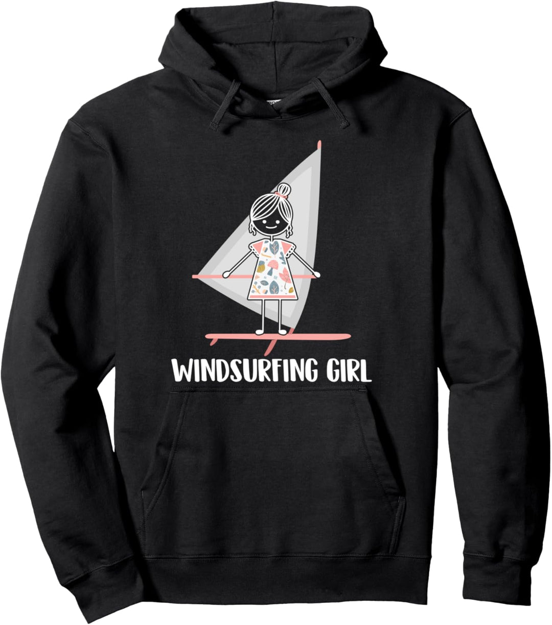 Windsurfing Surfbrett Segel - Windsurfen Windsurfer Pullover Hoodie