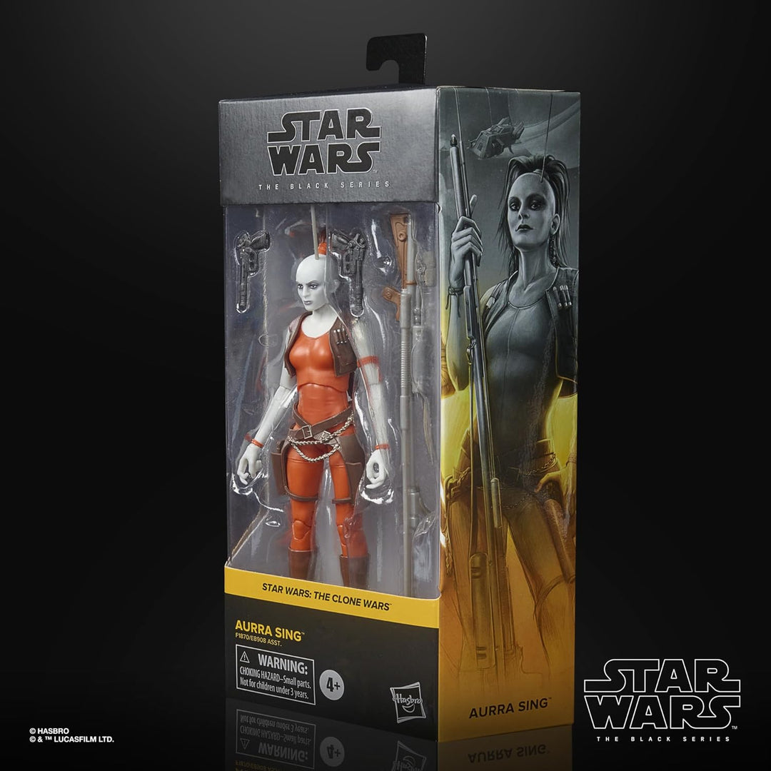 Star Wars F1870 Black Series Aurra Sing 15,2 cm gross The Clone Wars Sammel-Actionfigur, Spielzeug f