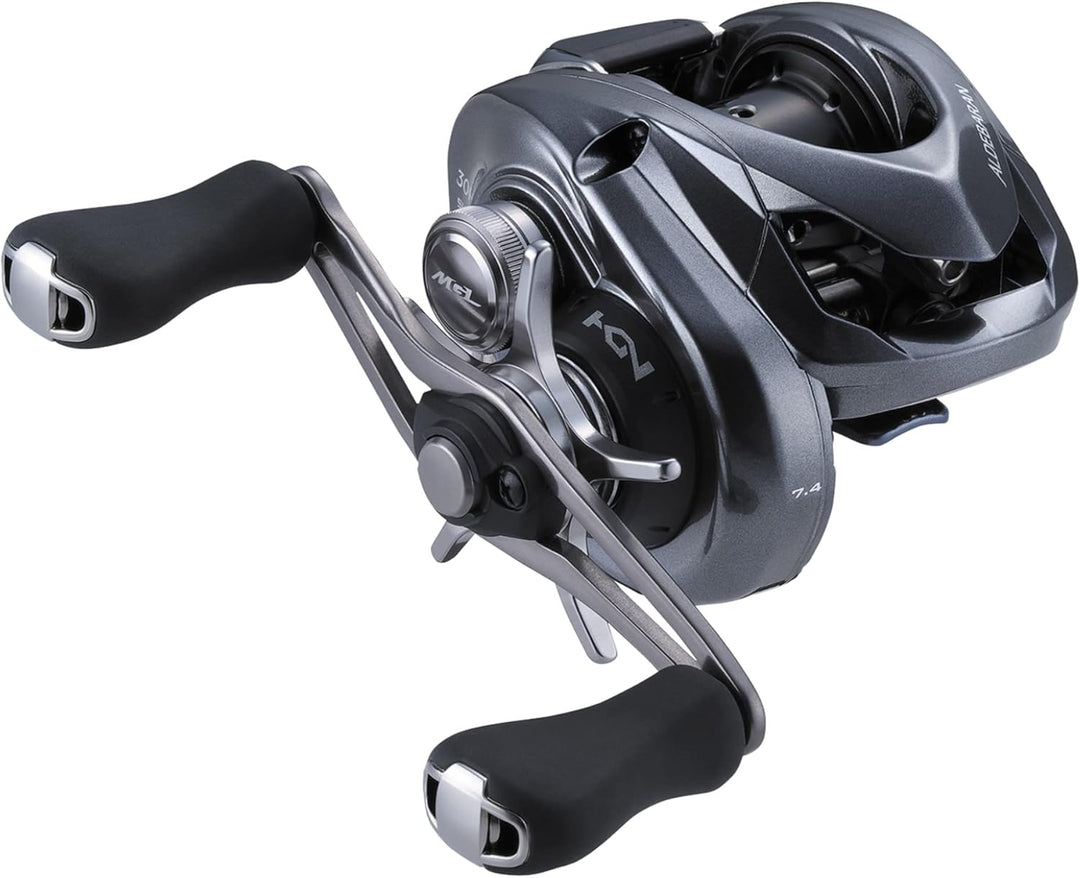 Shimano Aldebaran Mgl Low Profile Rollen Übersetzung: 7,4:1 | Grösse: 50 links, Übersetzung: 7,4:1 |