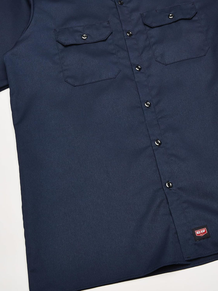 Red Kap Herren-Arbeitshemd XL Navy, XL Navy