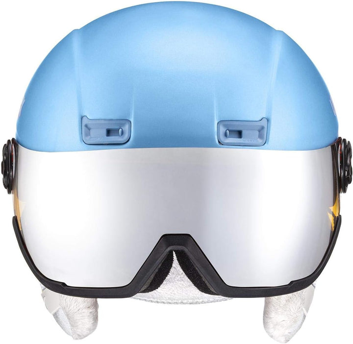 uvex Fierce - Leichter Skihelm für Damen und Herren - individuelle Grössenanpassung - wechselbare In