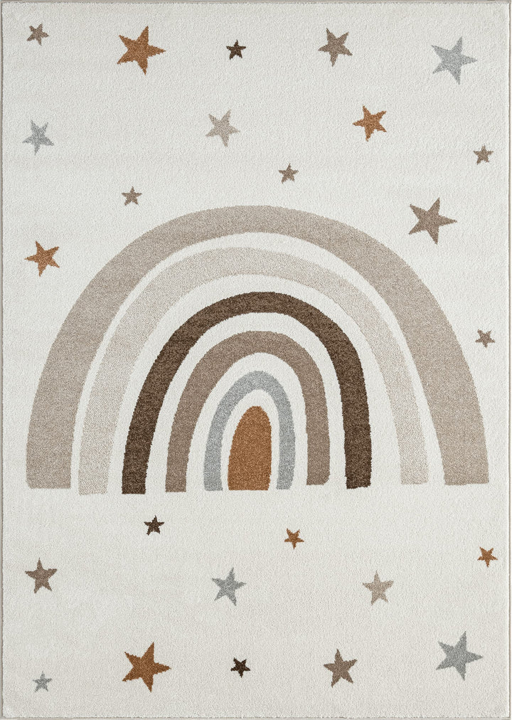 the carpet Beat Kids Moderner Weicher Kinderteppich, Weicher Flor, Pflegeleicht, Farbecht, Regenboge