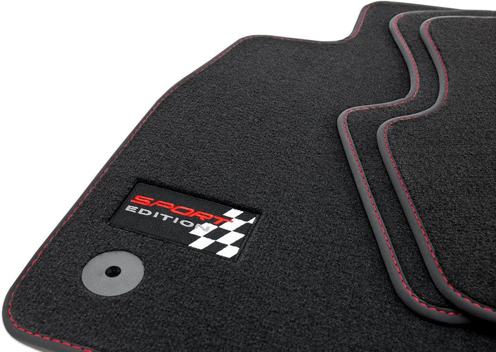 tuning-art 196 Sport Edition Fussmatten für Seat Leon 1M Toledo 1M Sport 1999-2006