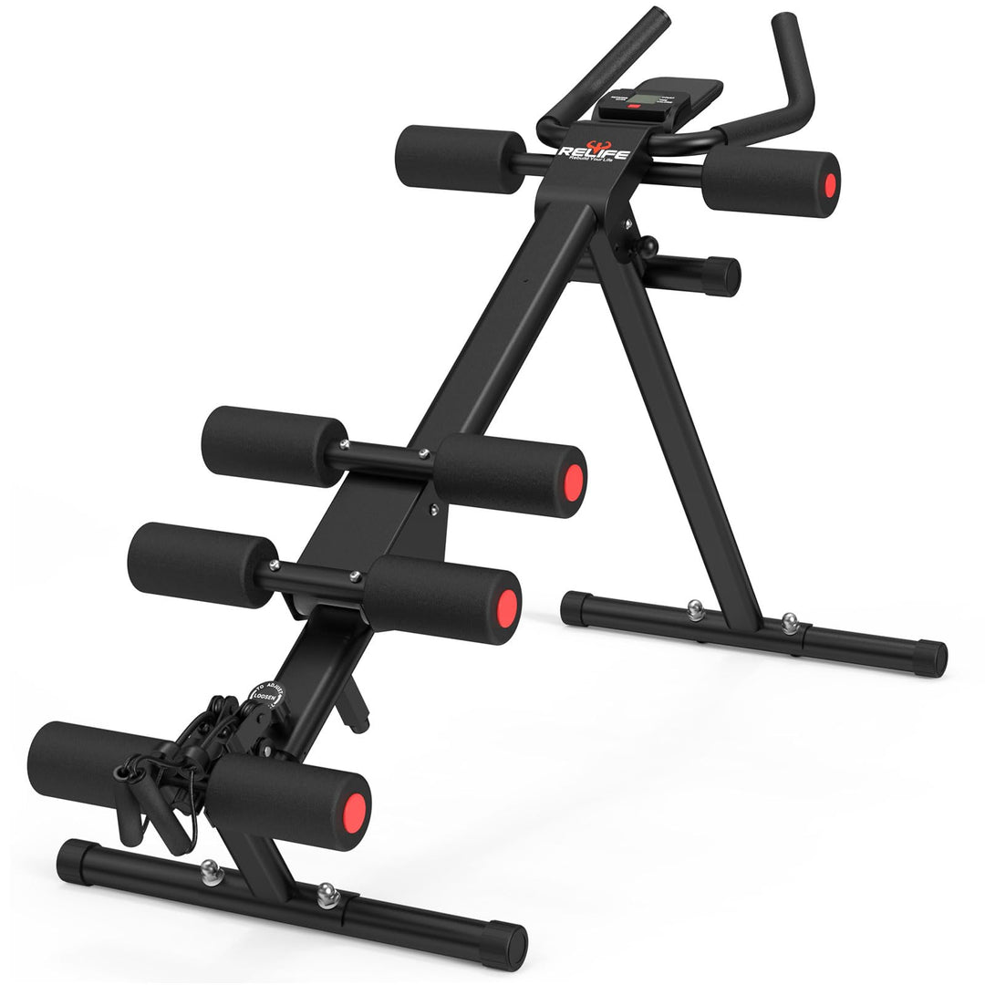 RELIFE REBUILD YOUR LIFE Bauchmuskel Trainer Bauch Trainingsgerät Bauchtrainer für Zuhause AB-Workou