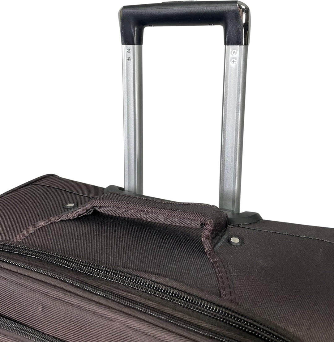MY TRAVEL BAG Stoff Reisekoffer Trolley Erweiterbar mit Zwillingsrollen (M/L/XL/XXL oder 4er Set) We