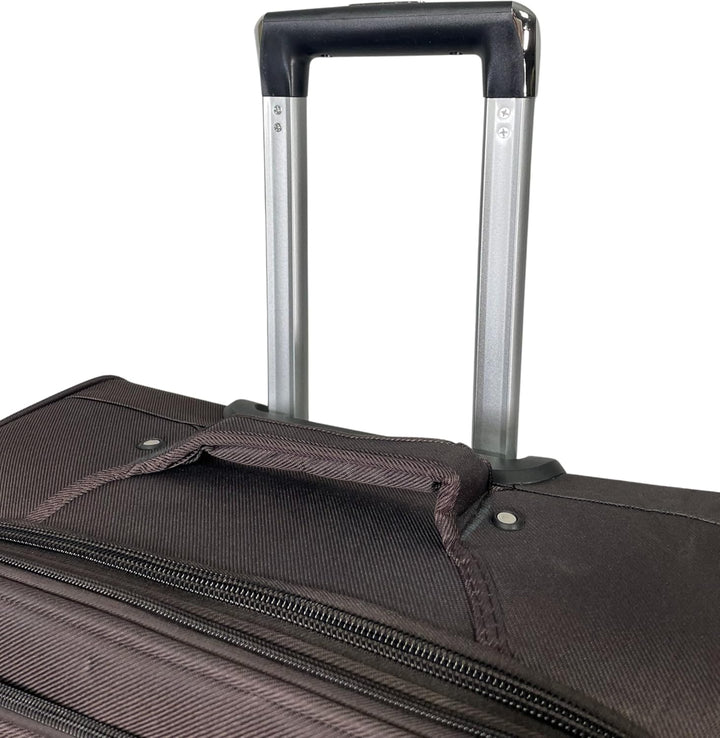 MY TRAVEL BAG Stoff Reisekoffer Trolley Erweiterbar mit Zwillingsrollen (M/L/XL/XXL oder 4er Set) We