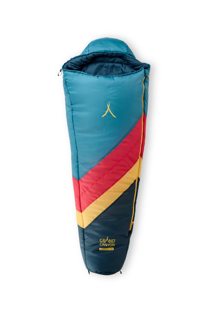 GRAND CANYON Schlafsack Fairbanks 150 Kids Kinderschlafsack – Warmer Mumien-Schlafsack mit wasserdic
