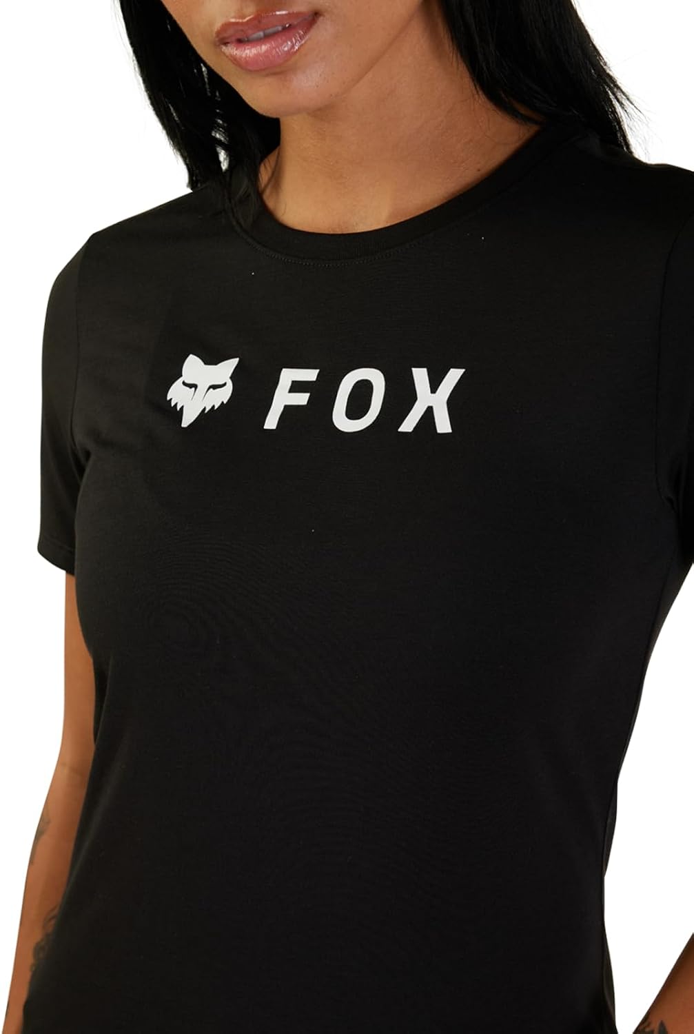 Fox Racing Womens Womens Absolute Short Sleeve Tech Tee XS Schwarz, XS Schwarz