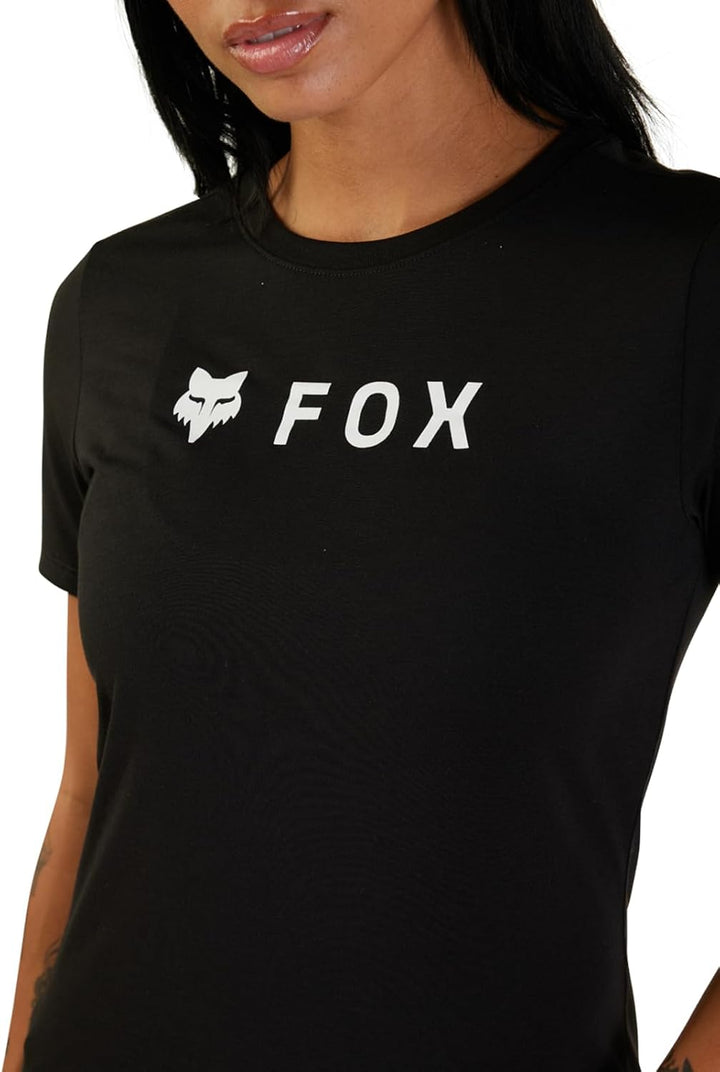 Fox Racing Womens Womens Absolute Short Sleeve Tech Tee XS Schwarz, XS Schwarz