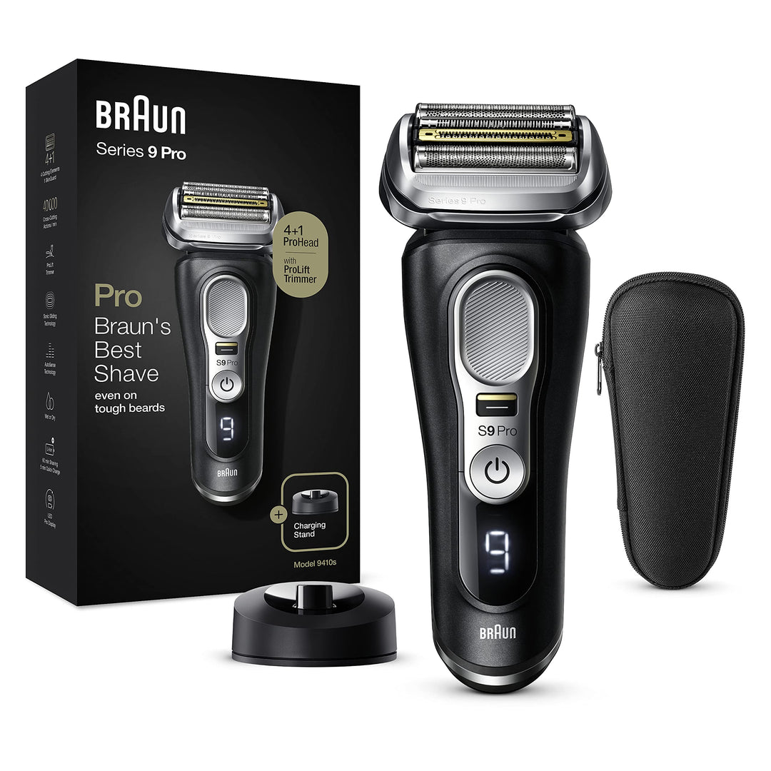 Braun Series 9 Pro Premium Rasierer Herren, Scherkopf, Elektrorasierer & Trimmer, 60 Min. Akkulaufze