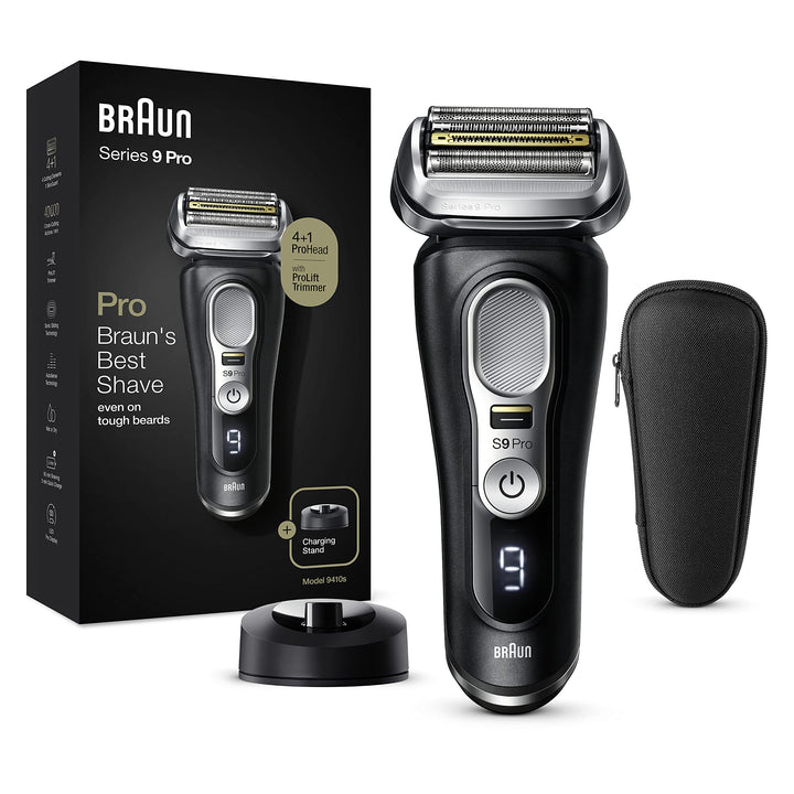 Braun Series 9 Pro Premium Rasierer Herren, Scherkopf, Elektrorasierer & Trimmer, 60 Min. Akkulaufze