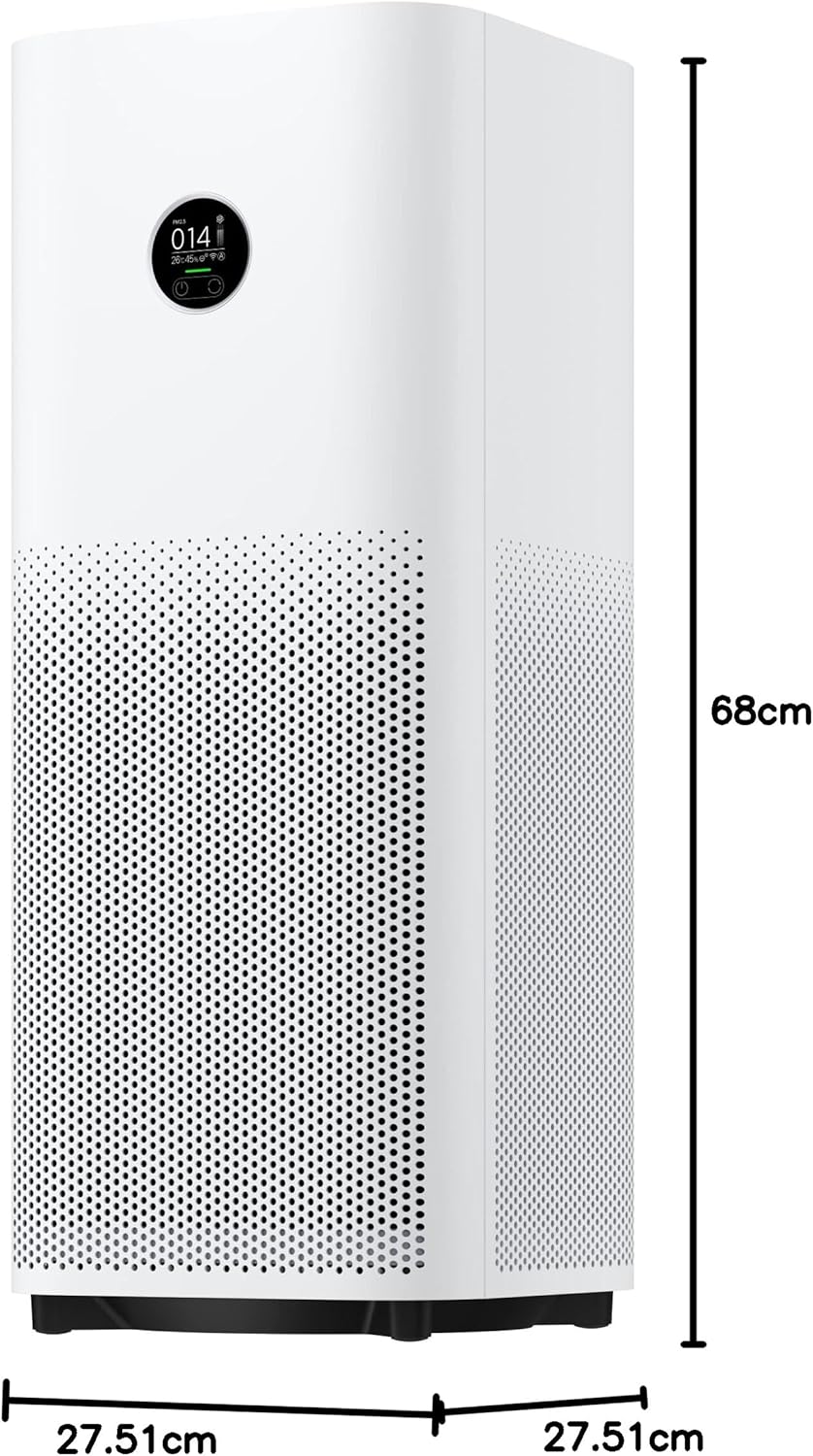 Xiaomi Smart Air Purifier 4 Pro (beseitigt bis zu 99,97 Prozent Tierhaare, Pollen, Staub, Viren und