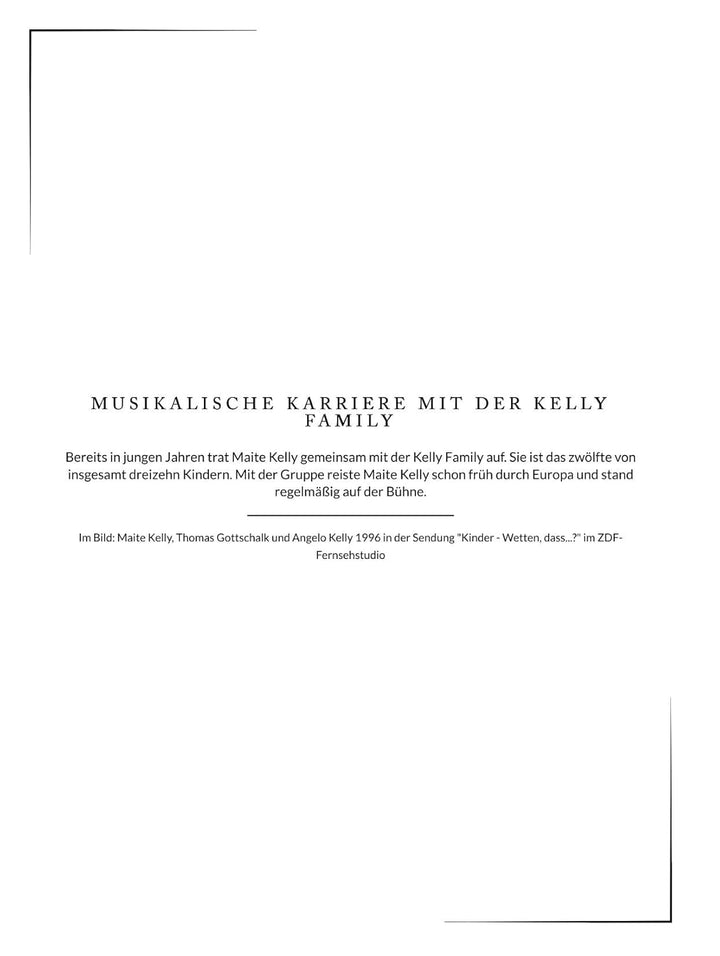 Die illustrierte Biografie über Maite Kelly: Komplett in Farbe, Taschenbuch