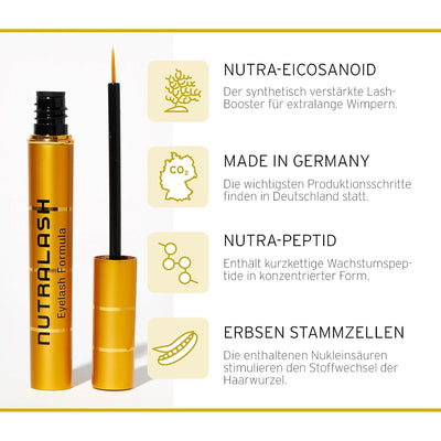 Nutralash Eyelash Formula ADVANCED – Wimpernserum für lange Wimpern in nur 4-6 Wochen I Lash Serum I