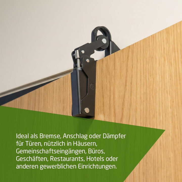 Amig - Hydraulischer Türdämpfer | Ideal für Türbremse, Anschlag oder Dämpfer | Maximales Gewicht 40