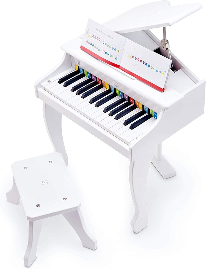 Hape Luxusflügel | Piano mit 30 Tasten, inklusive Stuhl, elektronisches Musik-Keyboard, ab 3 Jahren,