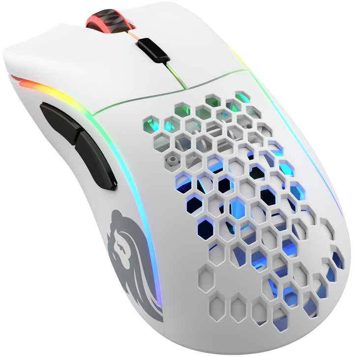 Glorious Gaming Model D Kabellose Gaming-Maus – superleichte 69g, verzögerungsfreie 2,4-GHz-Funkverb
