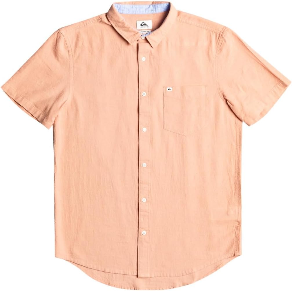 Quiksilver Herren Time Box Bluse (1er Pack), XS Cafe Creme