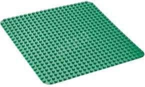 LEGO Duplo Grosse Platte grün, 38,1 cm x 38,1 cm, 2304 Kreativ Spielzeug (1 Stück)